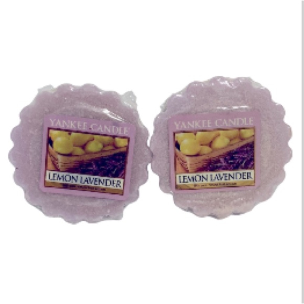 2 Yankee Candle Tarts LEMON LAVENDER NEW 0.8 oz each